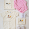 Ajuar Enterito Pajaritos Neutral Unisex Niña