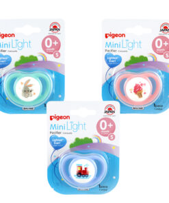 Chupete de silicona odontológico mini light, 0 a 6 meses, Pigeon